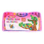 Bigpoint BP Pastel Boya Çantalı 12`li Pembe