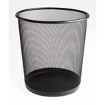 Bigpoint BP41095 Siyah Metal Perfore Çöp Kovası