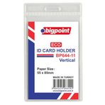 Bigpoint Eco 55x85 mm 100'lü Poşet Kart Poşeti Dikey