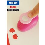 Bigpoint Elma Şekilli Mini Boy 1.6 cm Şekilgeç