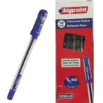 Bigpoınt Grip 0.7 mm 10'lu Mavi Tükenmez Kalem