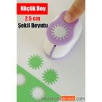 Bigpoint Güneş Şeklinde Küçük Boy 2,5 Cm Şekilgeç
