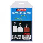 Bigpoint Kart Kabı Dikey Şeffaf 54X85mm X 5 Adet