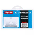 Bigpoint Kart Kabı Sert Yatay Şeffaf 90X55mm X 10 Adet