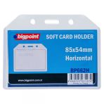 Bigpoint Kart Kabı Yatay Şeffaf 85X54mm X 10 Adet