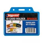 Bigpoint Kart Poşeti Yatay Mavi 85X55mm X 10 Adet