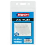 Bigpoint Kilitli Kart Poşeti Dikey 62X91mm X 10 Adet