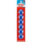 Bigpoint | Magnet 30 mm Mıknatıs, Mavi, 6'lı Blister, Plastik Kaplama, Notlar Için - Mavi Magnet