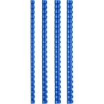 Bigpoint Plastik Spiral 10 mm Mavi 100'lü Kutu 40 Yaprak Kapasite ile Evrak Ciltleme İçin