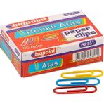 Bigpoint | Renkli Ataş No:3, 28 Mm, Pvc Kaplamalı, 50 Adet, Dayanıklı ve Paslanmaz - Çok Renkli - 28 mm Renkli Ataş 50 Adet