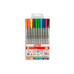 Bigpoint | Renkli Fineliner Seti, 0.4 Mm Fiber Uçlu - Kokusuz Su Bazlı Çizim Kalemi, 10'lu Renkli Se