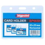 Bigpoint Şeffaf 85x55 mm 10'lu Poşet Yatay Çift Taraflı Pp Kart Kabı