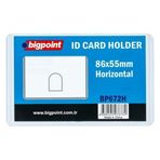 Bigpoint Şeffaf 86x55 mm 10'lu Poşet Kimlik Ehliyet Kabı