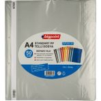 Bigpoint Telli Dosya, 50'li Paket, Standart, Gri - A4