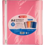 Bigpoint Telli Dosya, 50'li Paket, Standart, Pembe - Kalın Kapaklı Telli Dosya - A4