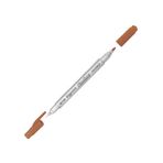 Bigpoint Twin 0.4 1.2 mm Çift Fiber Uç Kahverengi Fineliner Kalem