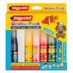 Bigpoint Window Paint 5 Renk x 20 ml Cam Boyası