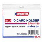 Bigpoint Yatay 128x91 mm 100'lü Poşet Eco Kart Poşeti