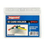 Bigpoint Yatay Şeffaf 85x55 mm Kart Poşeti