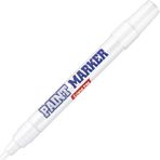 Bigpoint | Yuvarlak Uçlu Paint Marker, Endüstriyel Düzey Kalıcılık, Kalın Uçlu Mürekkepli Kalem, Beyaz