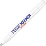 Bigpoint | Yuvarlak Uçlu Paint Marker, Endüstriyel Düzey Kalıcılık, Kalın Uçlu Mürekkepli Kalem, Gümüş