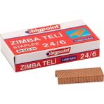 Bigpoint Zımba Teli 24/6 Sarı 10'Lu Paket Dayanıklı ve Pratik Kullanım İçin