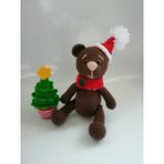 Bihter Ayıcık Amigurumi Organik Oyuncak