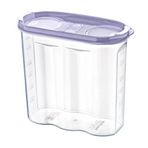 BiiShe® 2 Kapaklı Ölçekli Erzak Kuru Gıda Saklama Kutusu Kabı - 1,7 Litre - SA935