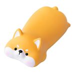 Biitfuu Klavye Bilek Desteği Sevimli Karikatür Hayvan Tarzı Ev Ofis PU Malzeme Için Yumuşak Rahat Destek (Shiba Inu)