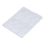 Biitfuu Reçine Anahtar Kapağı Kalıp Etiket Malzemesi Anahtar Başlığı Kedi Pençesi Ayna 6 Şekil Polimer Malzemesi Silikon Plastik Malzeme Reçine Malzemesi Mantar Malzemesi Reçine Döküm