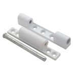 Bijutek PVC Pimapen Kapı ve Pencere Menteşesi 95mm, Beyaz, 10