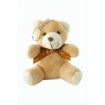 Bijuteri Net Ayıcık Peluş Çanta Anahtarlık 12 cm - Kahverengi - 13