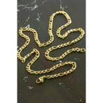 Bijuteri Net TYC11CA732DDEB2BBDADC4300 Oval Zincir Çelik Kolye 55 Cm