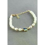 Bijuteri Net TYC43DBE2DE79CB706C919600 Ahes Shopping Kelebek Oval İnci Bileklik