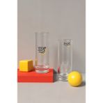 Bi'kadeh Klişeler - Kavun Rakı Bardağı Seti 2'li - Şeffaf - 190 ml