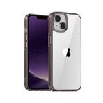 Bikapak Elit Crystal iPhone 15 Koyu Gri Kılıf