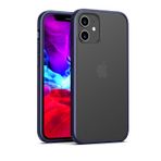 Bikapak Elit Enigma iPhone 12 Mini Koyu Mavi Kılıf