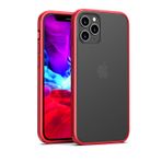 Bikapak Elit Enigma iPhone 12 Pro Max Koyu Kırmızı Kılıf