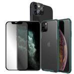 Bikapak iPhone 11 Pro Elit Mist Yeşil Cep Telefonu Kılıfı