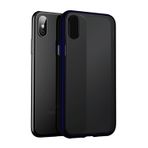Bikapak iPhone X / iPhone XS Elit Shine Mavi Cep Telefonu Kılıfı