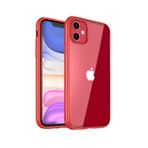 Bikapak Kırmızı Elit Crystal iPhone 11 Koruyucu Kılıf