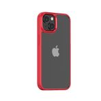 Bikapak Kırmızı Elit Crystal iPhone 15 Kılıf