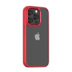 Bikapak Kırmızı Elit Crystal iPhone 15 Pro Kılıf