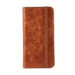 BİKAPAK LUXURY IPHONE 13 KAHVERENGİ CÜZDAN KILIF