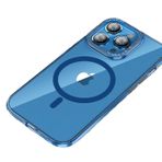 Bikapak Magfit iPhone 15 Pro Kılıf Mavi