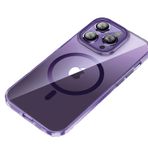 Bikapak Magfit iPhone 15 Pro Kılıf Mor