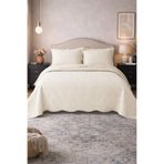 Bikaya Home Kadife Çift Kişilik Yatak Örtüsü Seti | 250x260 cm | Lüks & Şık Tasarım | Çeyizlik & Günlük Kullanım