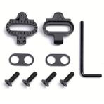 Bike Bisiklet Ayakkabı Plakası Seti, 2 Adet Bisiklet Leats,Bike Cleats, SPD Cleat, Shimano SPD SM-SH51, Bisiklet Cleat ile Uyumlu, Bisiklet Cleat Seti, Klik Pedalı Cleats, İç Mekan Bisiklet için