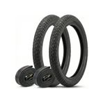 Bike Sky Black Cat Zırhlı Ön Arka Set İç Dış Lastik 20X1.75 – 5 Mm Zırh Kalınlığı, Elektrikli Bisikletler İçi Uyumlu