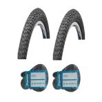 Bike Sky Chaoyang 20 Jant 20X1.75 Bisiklet Dış Lastiği Yol Tipi H-537 X 2 Adet + Panda İç Lastik Seti